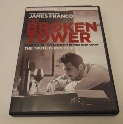 The Broken Tower 2011 Life Story Of Hart Crane - James Franco US Region Free DVD - Image 1 of 3