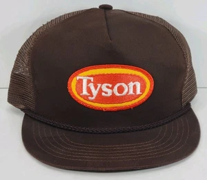 VINTAGE TYSON FOOD TRUCKERMÜTZE - MESH - ROPE BRAID - HERGESTELLT IN DEN USA! UNGETRAGENER ZUSTAND! - Bild 1 von 4