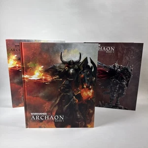 Warhammer -The End Of Times Archaon (I & II) Slipcased Hardcover Good Condition - Picture 1 of 19