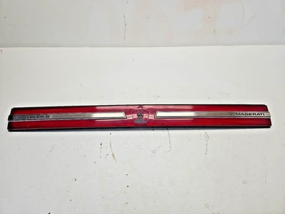1989-1991 Chrysler TC Maserati Tail Light Panel Rear Center Trunk Strip OEM 3118 - Image 1 of 4