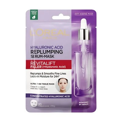 L'Oreal Paris Revitalift Filler Hyaluronic Acid Plumping Mask - image 1 of 4