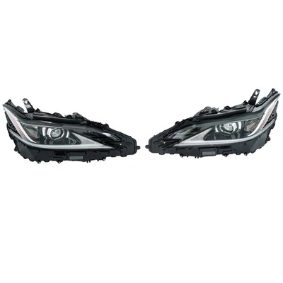 Faros LABLT para 2022-2024 Lexus ES250 ES350 ES300h LH+RH LED carcasa negra Foto 1 de 4
