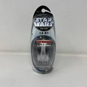 Naboo Royal Starship Star Wars Titanium Series Die Cast Vehicle Ship 2006 New - Picture 1 of 6