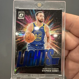 2024-25 Donruss Optic Basketball Stephen Curry BLUE Lights Out /49 🔥 Warriors - Picture 1 of 4