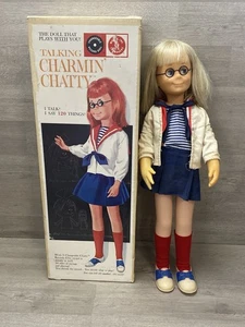 MUÑECA PARLANTE MATTEL CHARMIN VINTAGE CON CAJA ORIGINAL - Imagen 1 de 6