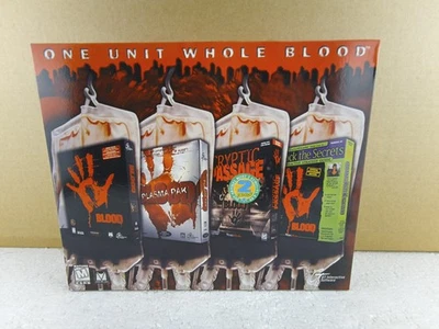 One Unit Whole Blood Big Box PC CD-ROM 1998 Complete GT Interactive FPS Collect - Image 1 of 4