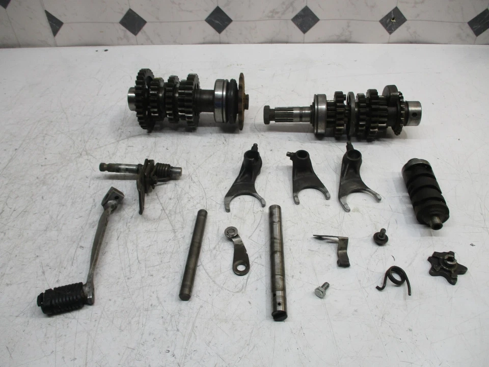 Honda XL500S XL 500 S 1981 81 transmisión horquillas tambor palanca de cambios. Foto 1 de 4