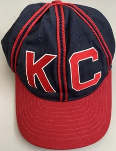 Mütze Kappe Kansas City Monarchs Eric Hosmer Turn Back The Clock Game Used getragen #35 - Bild 1 von 4