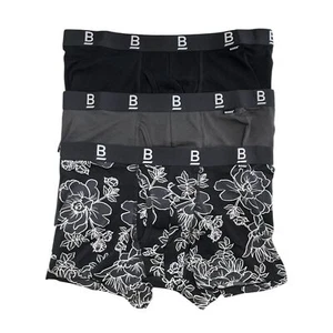 12 X Mens Bonds Super Comfy B For Bonds Black/ Grey Trunks - Picture 1 of 8