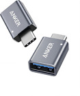Anker Adapter High-Speed Datenübertragung, USB-C auf USB 3.0 Buchse Adapter für 