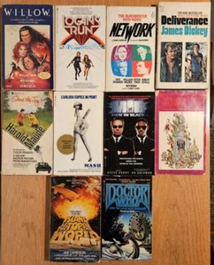 Lot of 10 Movie Adaptation paperbacks - Mash, Dr. Who, Men in Black, Willow+++ - Picture 1 of 4