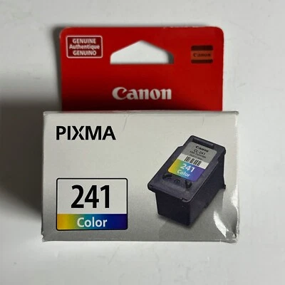Cartucho fino de tinta de color genuino Canon PIXMA 241 CL-241: nuevo y sellado Foto 1 de 4