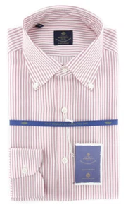 Luigi Borrelli Red Shirt - Slim - (EV06402342STEFANO) - Picture 1 of 4