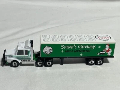 Matchbox Convoy Scania, 1989 MICA Members Season's Greetings, RARE - Image 1 of 4
