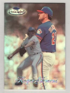 1998 Topps Gold Label Class 2 Black #21 Roger Clemens Toronto Blue Jays BV$25 - Picture 1 of 1