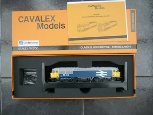Cavalex Class 56 No. 56120 in BR Large Logo Blue - Factory DCC Sound Fitted - Picture 1 of 19