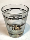 Wisconsin Dells lettres noires et or sur verre transparent boîte34 TWI 150