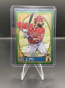 2021 Topps Gypsy Queen - JO ADELL ROOKIE GREEN PARALLEL #261 Los Angeles Angels - Picture 1 of 3