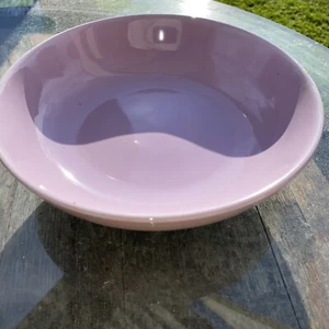 SET OF 4 Lavendar Purple Stoneware Soup Bowl 7.5” Rose and Tulipani - Picture 1 of 5