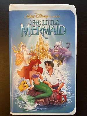 Disney The Little Mermaid (VHS, 1989) Original Cover - Image 1 of 3