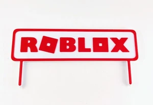 Roblox cake topper decoration - heaps of colours to choose from - Birthday - Picture 1 of 2