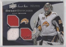 2007-08 Upper Deck Sweet Shot Sweet Stitches /299 Ryan Miller #SST-RM