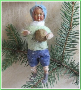 Ancienne décoration de noël pour sapin,la Poupée,Allemagne #410235 - Bild 1 von 10