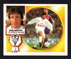 DOS SANTOS - S.D. ALBACETE BALOMPIE 1994-95 CROMO ESTE PANINI LA LIGA 94/95 - Imagen 1 de 2