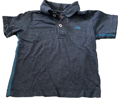Quiksilver Blue Collared Pullover Short Sleeve Polo Shirt Infant Size 12 Months - Image 1 of 4