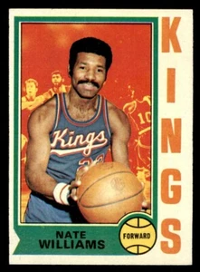 1974 Topps Basketball #116 Nate Williams EX/MT *d25 - Picture 1 of 2