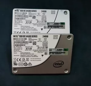 Intel SSD S4500 Series 240GB 2.5'' 6Gb/s Solid State Drive HPE(SSDSC2KB240G7P) - Picture 1 of 1