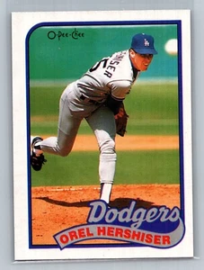 1989 O-Pee-Chee Orel Hershiser #41 - Los Angeles Dodgers - Canadian/French - Picture 1 of 2