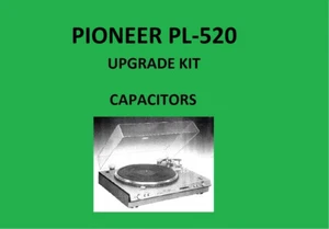 Plattenspieler PIONEER PL-520 Reparatursatz - alle Kondensatoren - Bild 1 von 16