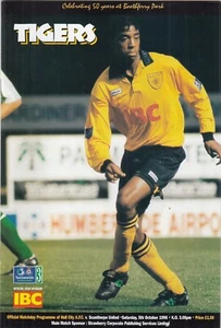 Hull City v Scunthorpe United 1996/7 (5 Oct) - Picture 1 of 1