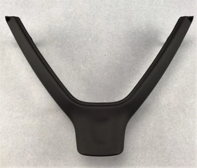 Porsche 987 97 Y-trim steering wheel lower cover steering wheel Nappa leather black - Image 1 of 4