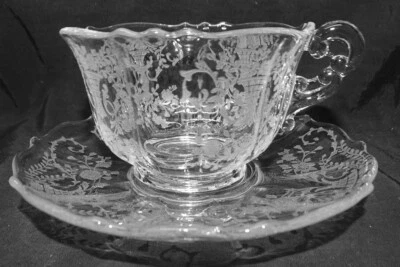 Cambridge USA Portia Cup and Saucer Blank 3900 - Image 1 of 4
