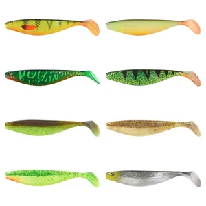 Balzer Shirasu Booster Shad 2.0 Gummifisch Hecht Zander Barsch 10-23cm UV-aktiv - Bild 1 von 35