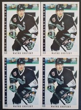 1993-94 Score WAYNE GRETZKY #300 Hockey Cards - Quantity 4
