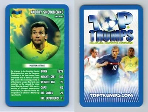 Andriy Shevchenko - Ukraine - World Football Stars 2006 Top Trumps Card - Picture 1 of 1