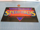 VINTAGE SPEED PROS Sticker / Decal  ORIGINAL old stock RACING