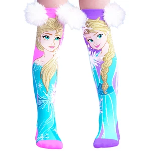 Madmia Kids & Adults Disney Series Frozen Elsa Sparkle Socks - Picture 1 of 2