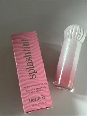Benefit Plushtint Moisturising Matte Lip Tint 6ml Shade Fresh Squeezed New - Image 1 of 4