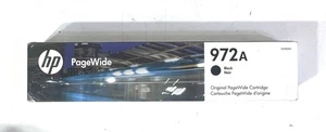 HP 972A Black PageWide Ink Cartridge F6T80AN, New Sealed - Picture 1 of 2