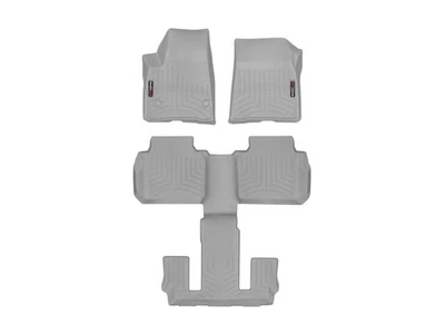 WeatherTech FloorLiner para GMC Acadia 2017-2021 - Juego completo, gris Foto 1 de 4