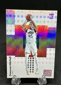 Donovan Mitchell 2017-18 Panini Donruss Status Basketball RC #122 Jazz Cavaliers - Bild 1 von 3