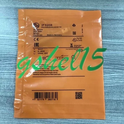 1PC NEW Proximity switch IFS208 sensor #YT - Image 1 of 2