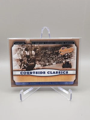 2001-02 Fleer Authentix Courtside Classics #12 Kevin Garnett  - Image 1 of 2