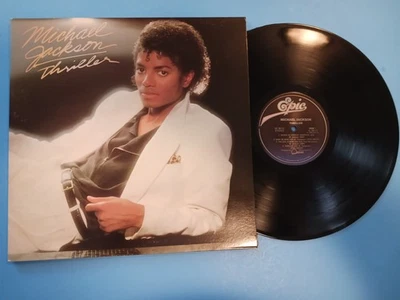 Michael Jackson ~ Thriller ~ 1982 1st Ed. QE 38112 RARE With Co-Producer Credits - Image 1 of 4