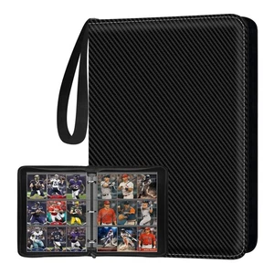 Trading Card Binder 9 Pocket, Toploader Binder with 900-Capacity Double-Sided... - Picture 1 of 9