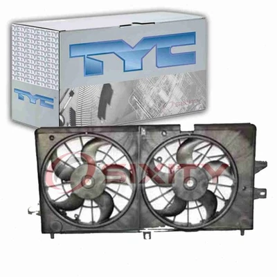 Conjunto de ventilador condensador y radiador doble TYC para Chevrolet Impala GM 2004-2005 Foto 1 de 4